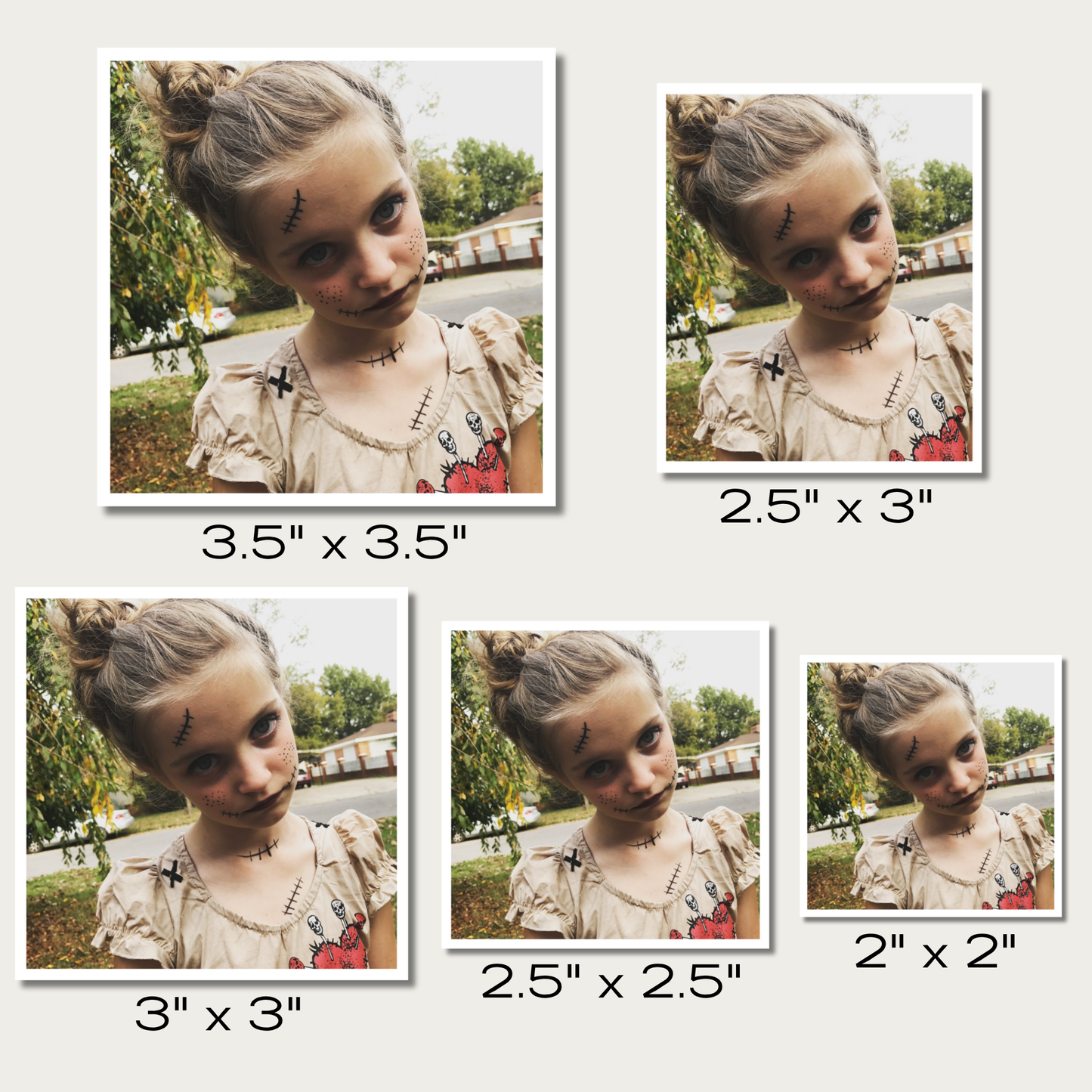 3" Square Custom Picture Magnet