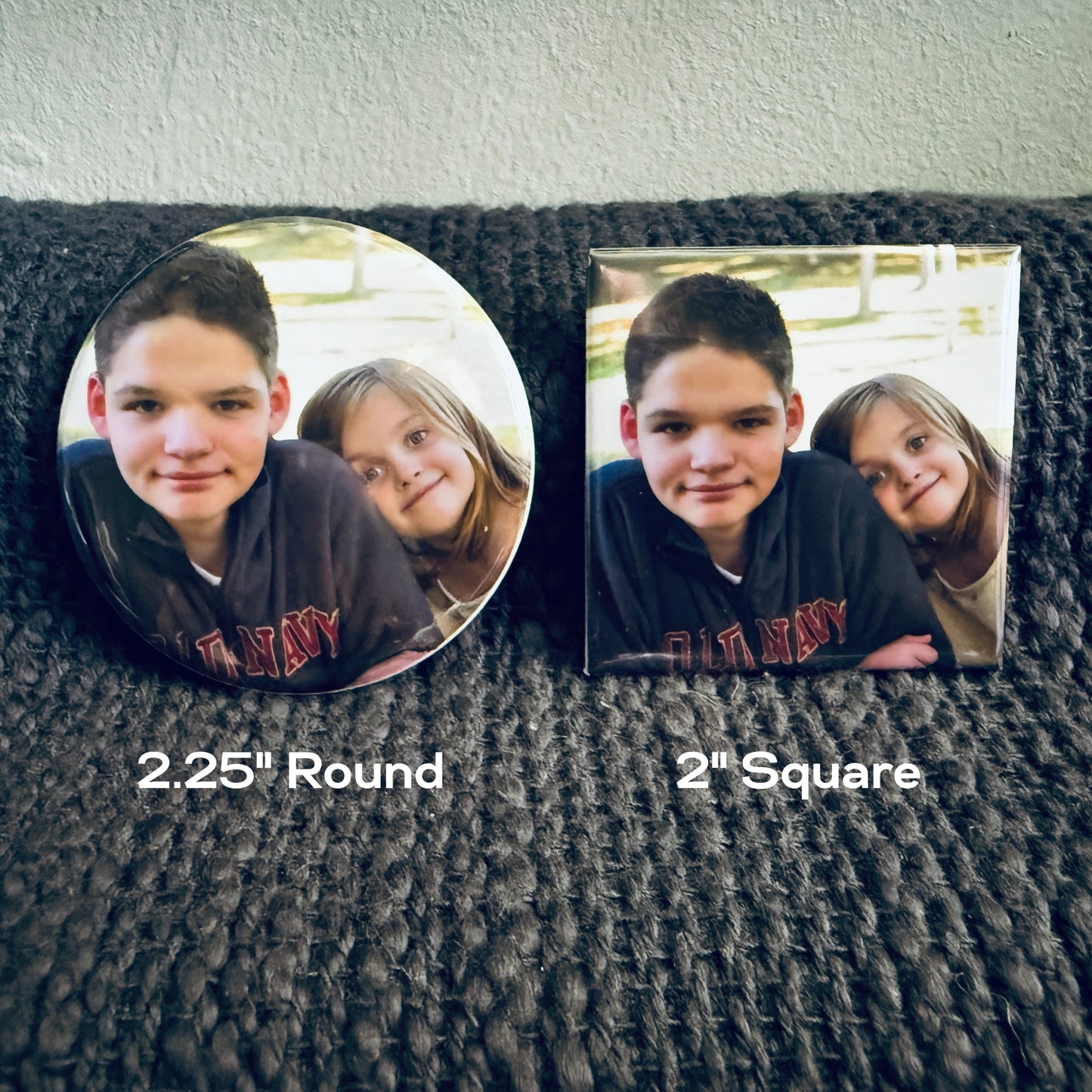 2x2 inch Square Custom Photo Magnet