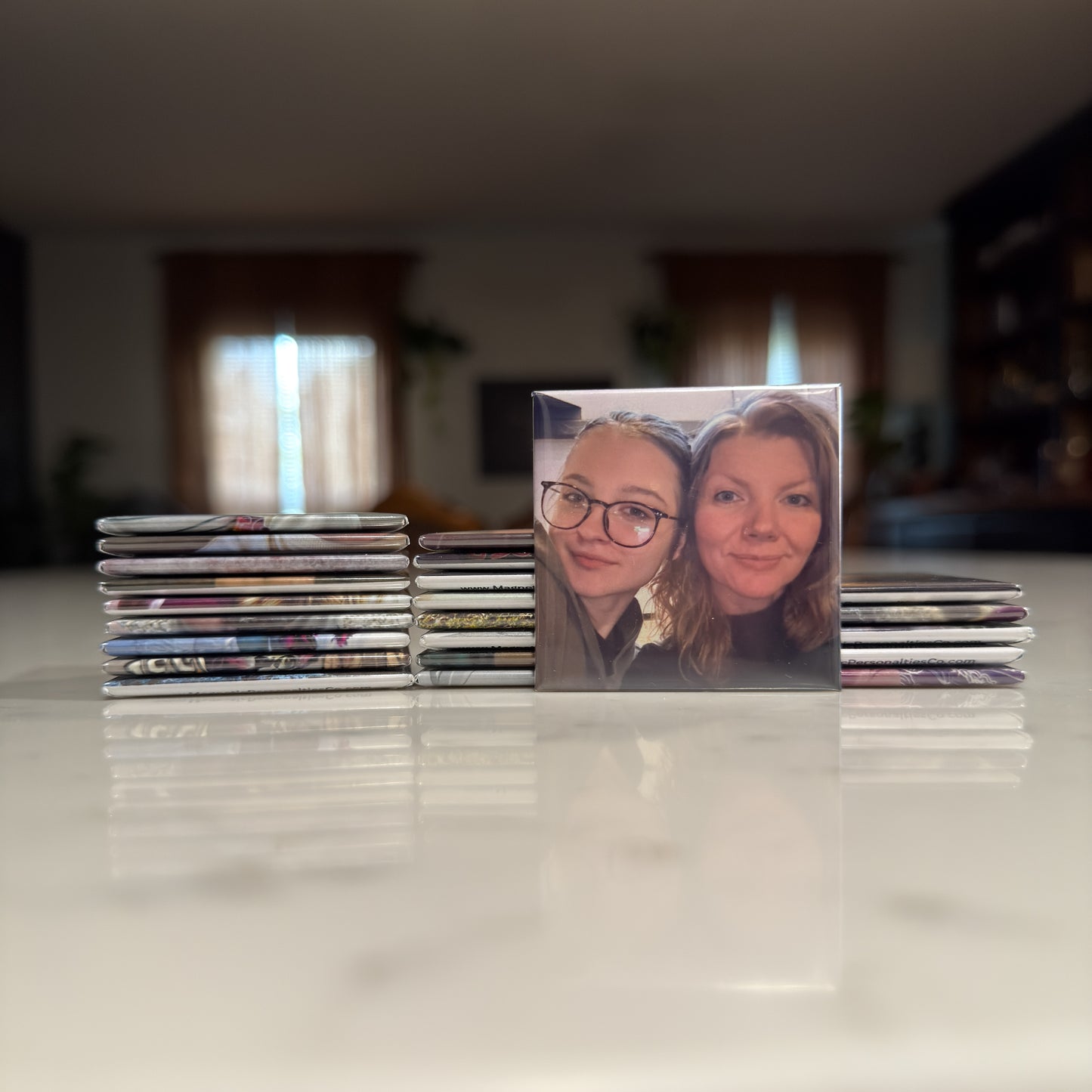 2x2 inch Square Custom Photo Magnet
