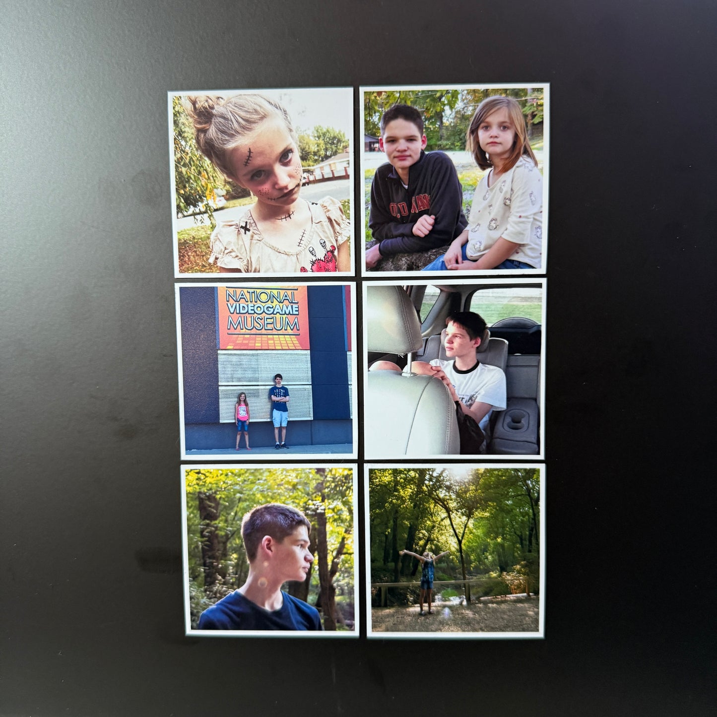 2.5" Square Custom Picture Magnet