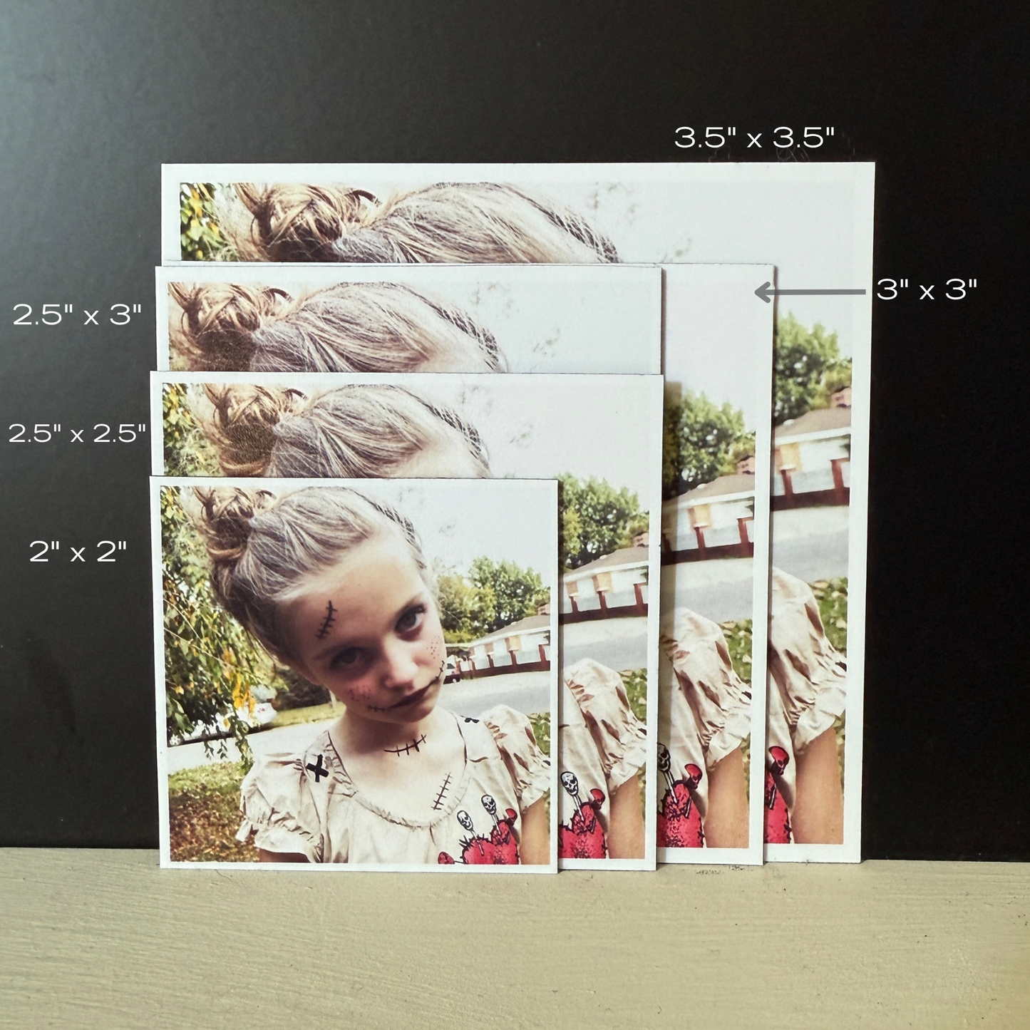 3" Square Custom Picture Magnet