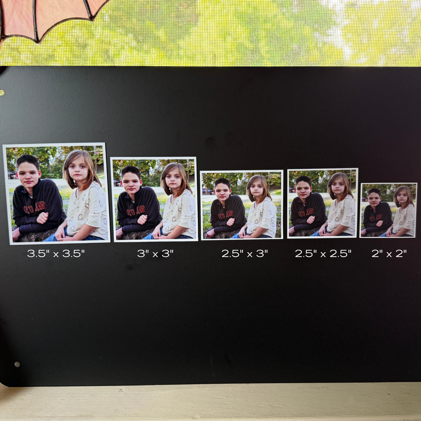 3" Square Custom Picture Magnet