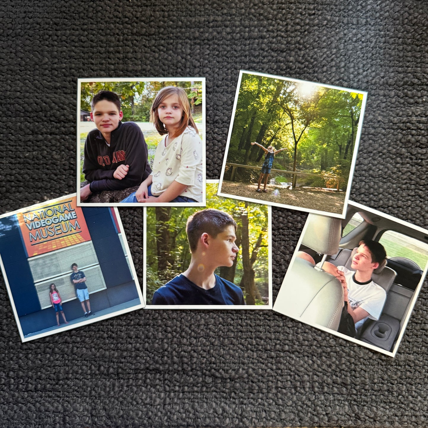3" Square Custom Picture Magnet