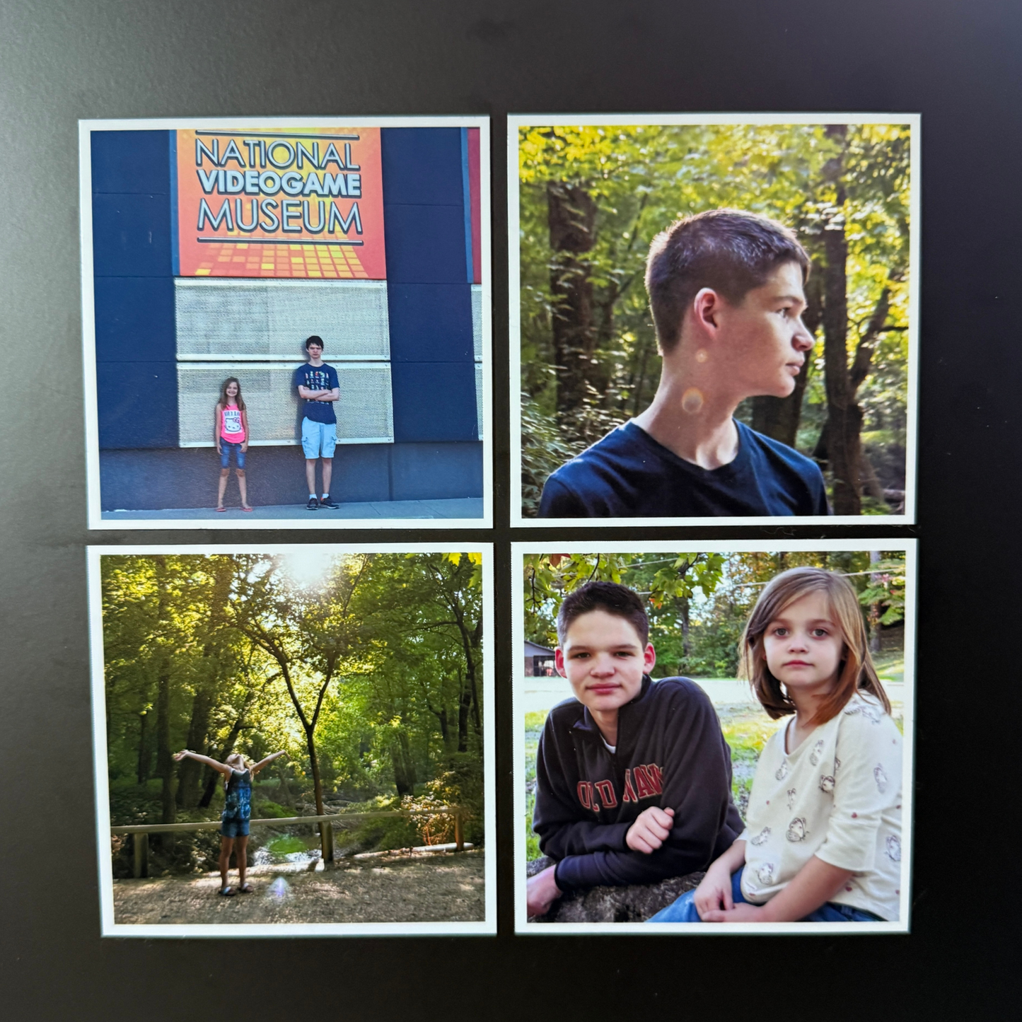 3.5" Square Custom Picture Magnet
