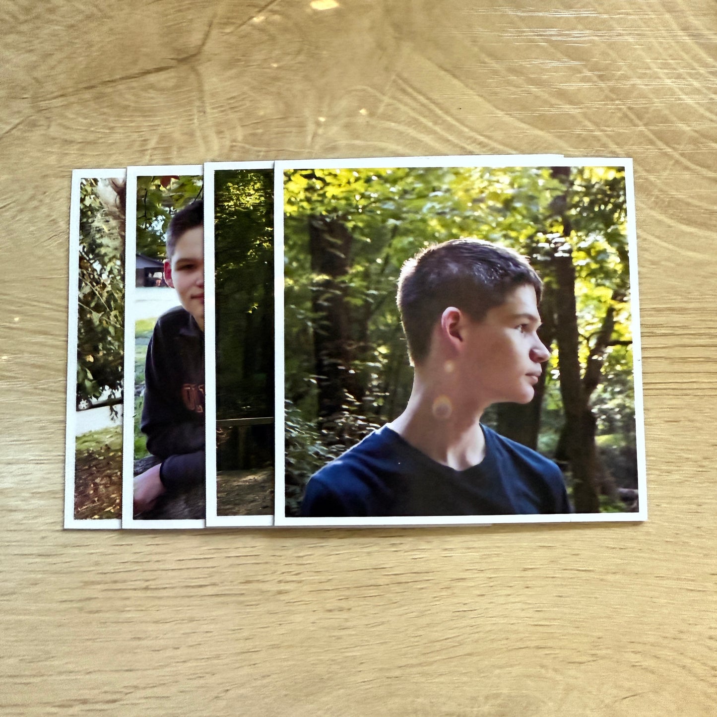 3.5" Square Custom Picture Magnet