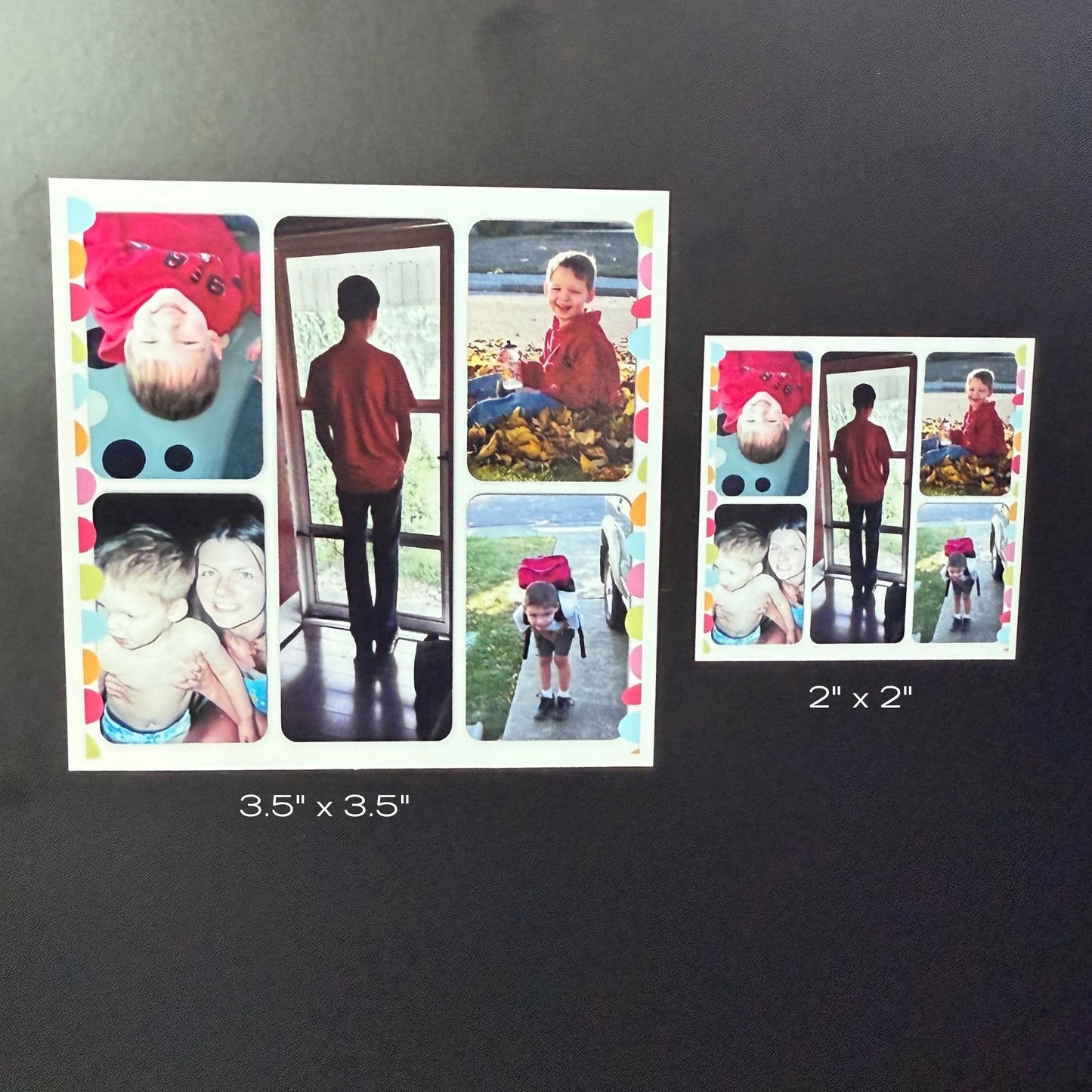 2" Square Custom Picture Magnet