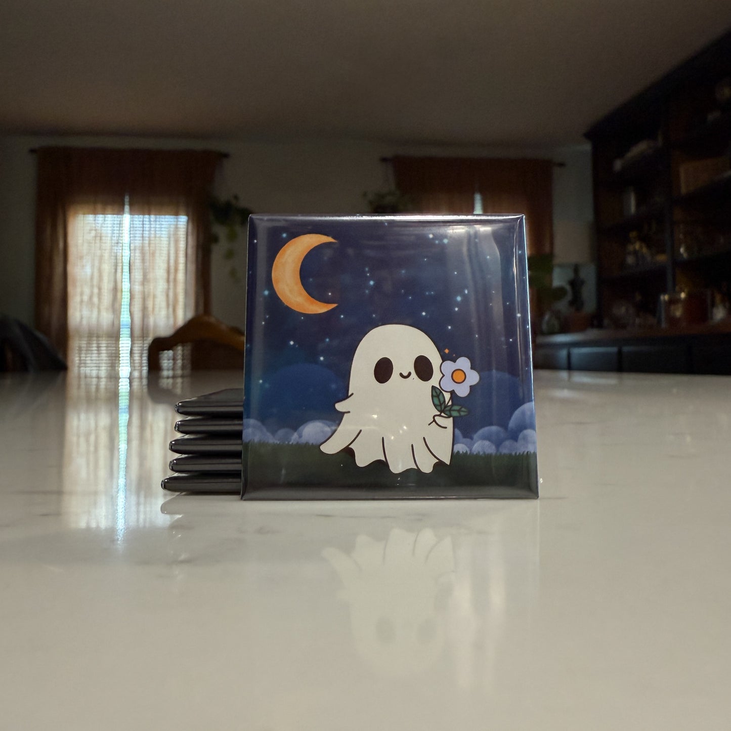 Cute Little Ghosts Magnet Set