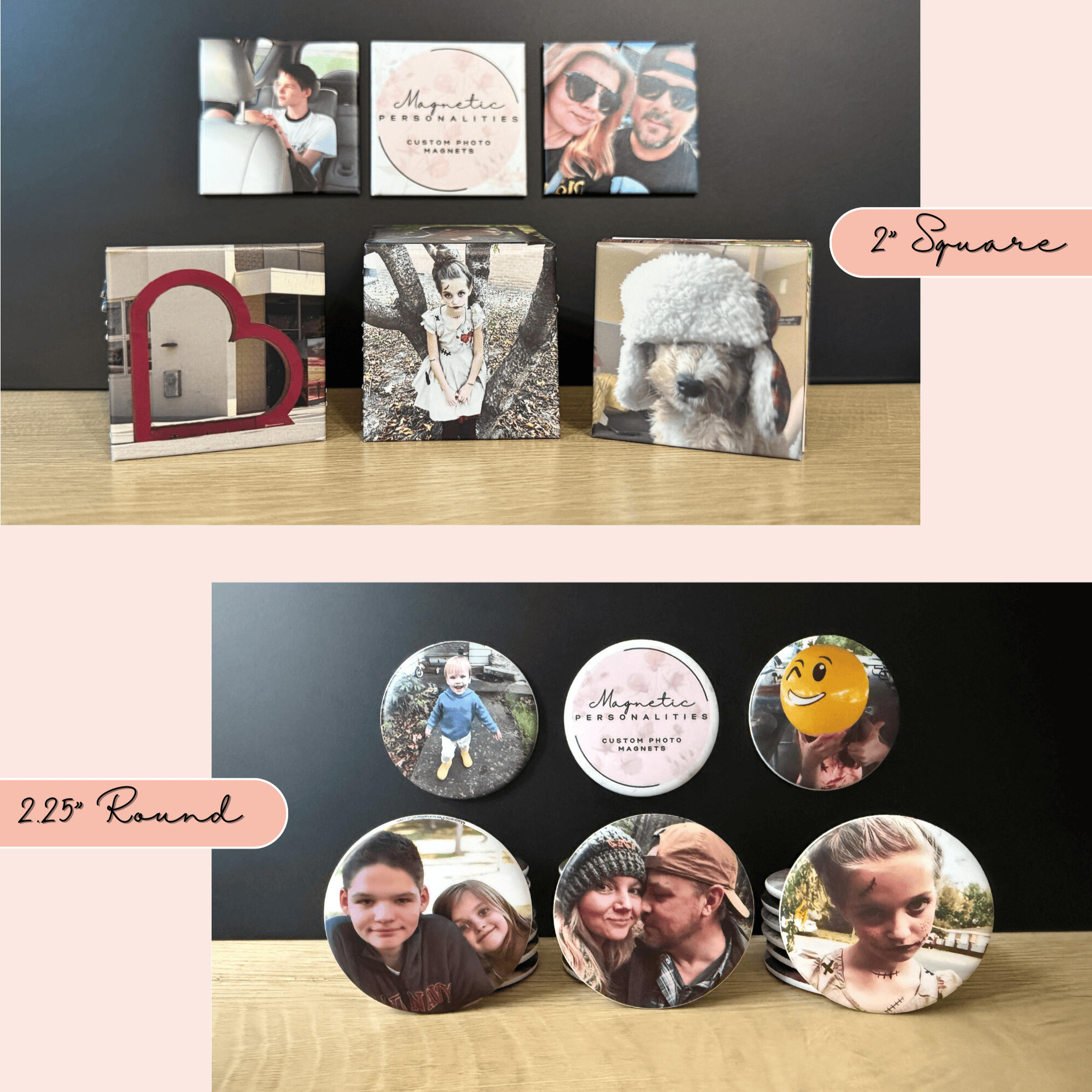 Custom photo magnets with fast shipping