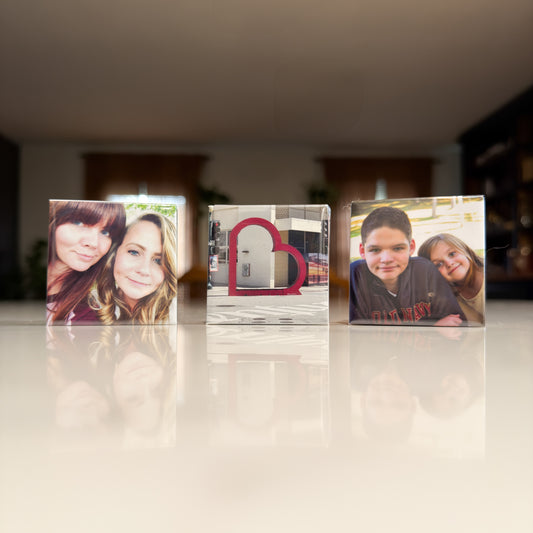 2x2 inch Square Custom Photo Magnet