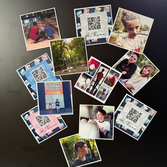 2" Square Custom Picture Magnet