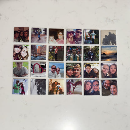2x2 inch Square Custom Photo Magnet