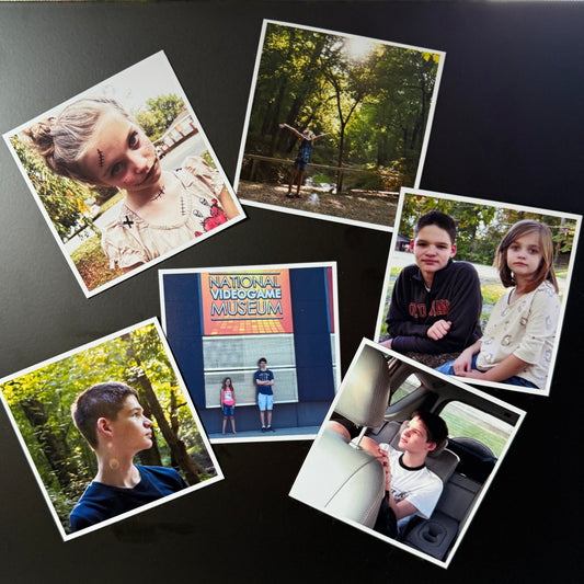 3" Square Custom Picture Magnet