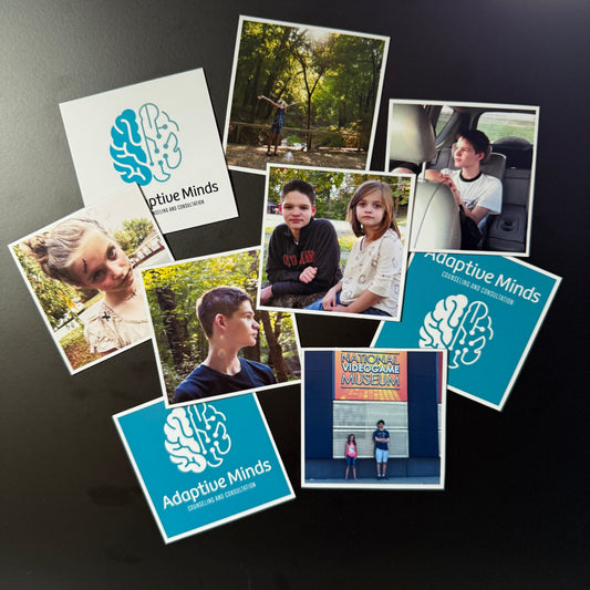 2.5" Square Custom Picture Magnet