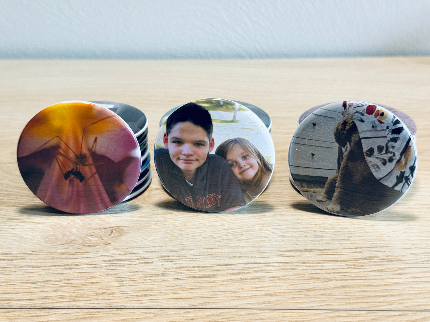 2.25 inch Round Custom Photo Magnet